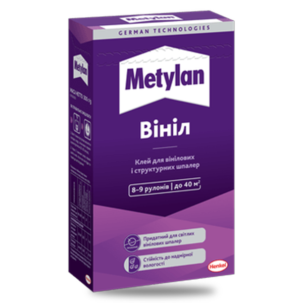 Клей для обоев Metylan Винил (300 г) Henkel 48406 фото