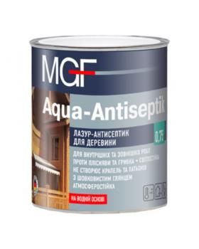 Лазурь-антисептик для дерева MGF Aqua Antiseptik орех (0,75 л) 89249 фото