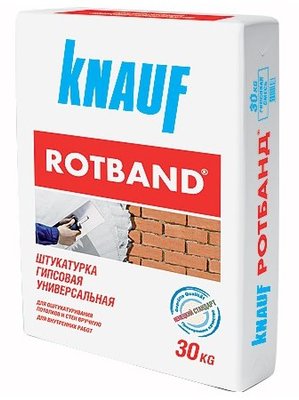Штукатурка гіпсова Кнауф Ротбанд (30 кг) Knauf Rotband 5065 фото