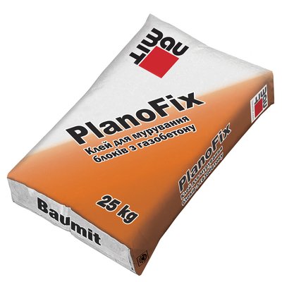 Суміш для кладки газобетону Baumit PlanoFix (25 кг) 83541 фото