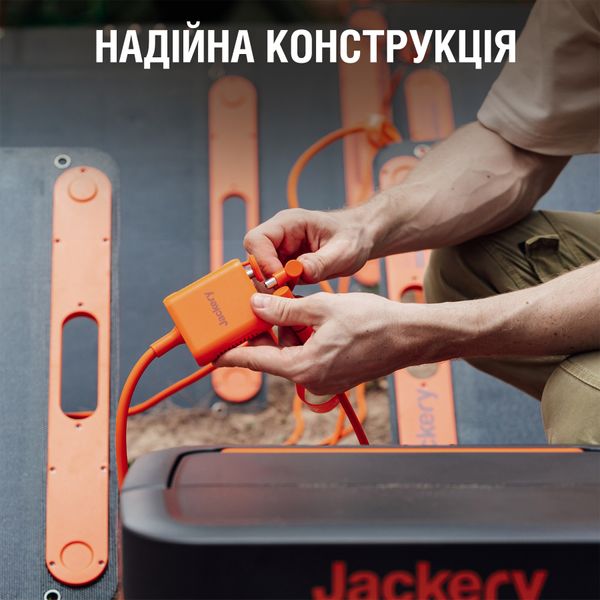 КОНЕКТОР ДЛЯ ПІДКЛЮЧЕННЯ СОНЯЧНОЇ ПАНЕЛІ SOLARSAGA 200 Connector-31-Jackery-Solar фото