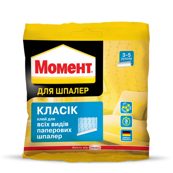 Клей для обоев Момент Классик (95 г) Henkel 34212 фото