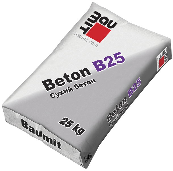 Смесь бетонная модифицированная Baumit Beton B25 (25 кг) 137012 фото