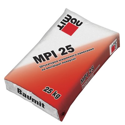 Штукатурка стартова Baumit MPI 25 (25 кг) 84191 фото