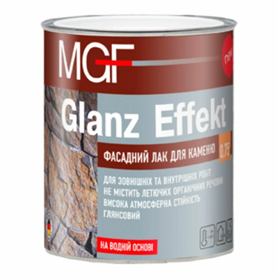 Лак по каменю MGF Glanz Effekt (0,75 л) 73229 фото