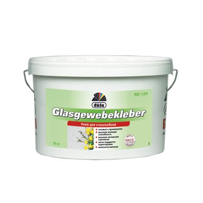 Клей для склошпалер та флізеліну Dufa Glasgewebekleber Dufa 625 (10 кг) 82051 фото