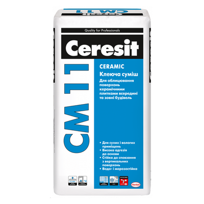 Клей для плитки Ceresit CM 11 (25 кг) 2226 фото