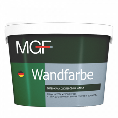 Краска интерьерная в/д MGF Wandfarbe M1A (3,5 кг) 15849 фото