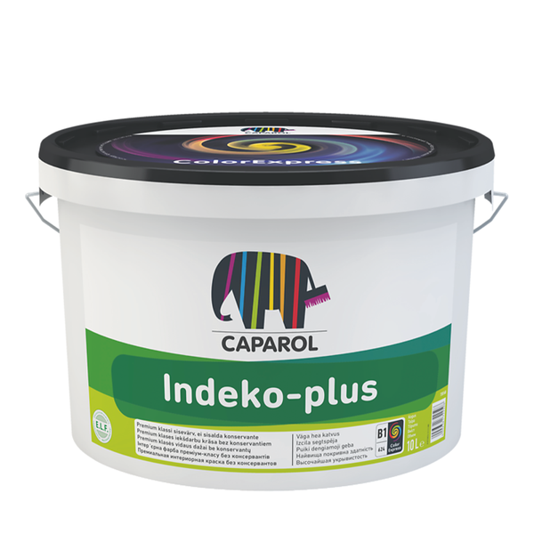 Краска интерьерная в/д Caparol Indeko Plus B1 (2,5 л) 51340 фото