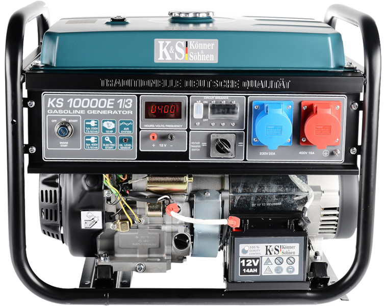Бензиновий генератор KS 10000E 1/3 KS 10000E 1/3 фото