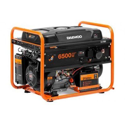 Генератор бензиновый Daewoo GDA-7500E, 6,5 кВт 183101 фото