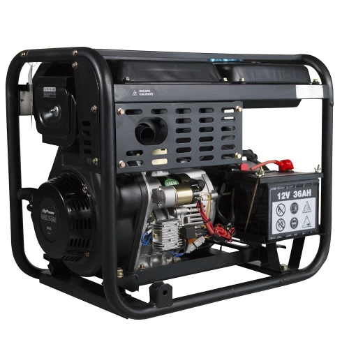 Генератор дизельний 5 кВт ITC Power DG6000LE 34401 фото