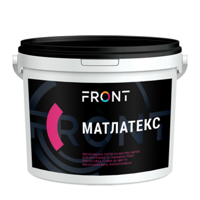 Краска интерьерная Фронт Матлатекс (12 кг) 33229 фото
