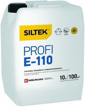 Грунтовка Siltek Е-110 Profi (10л) 280034 фото