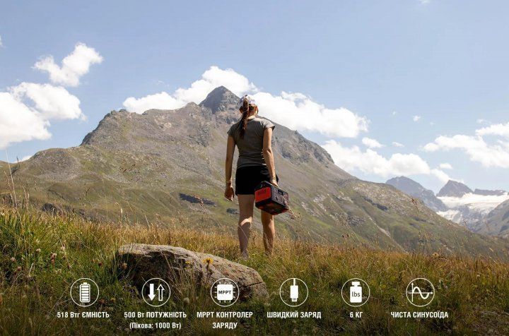 Портативна електростанція JACKERY EXPLORER 500EU EXPLORER 500EU фото