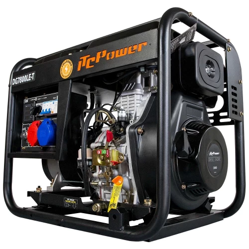 Генератор дизельний ITC Power DG7800LET 6 кВт 34400 фото
