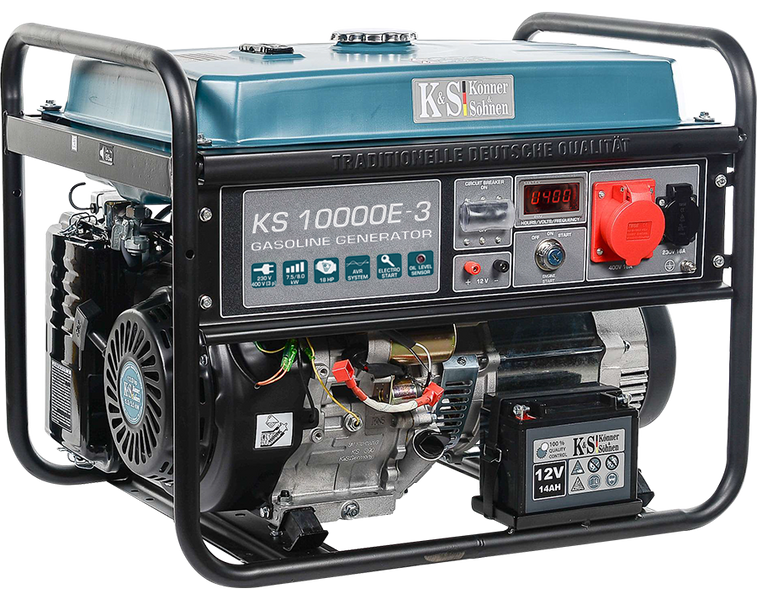 Бензиновий генератор KS 10000E-3 KS 10000E-3 фото