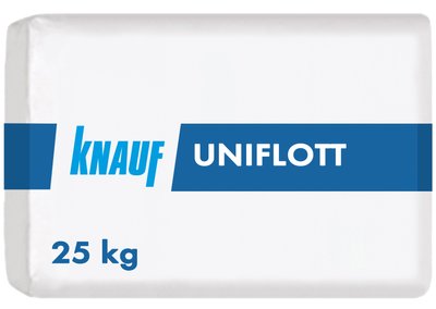 Шпаклівка для швів гіпсокартону Knauf Uniflott (25 кг) Кнауф Уніфлот 5044 фото