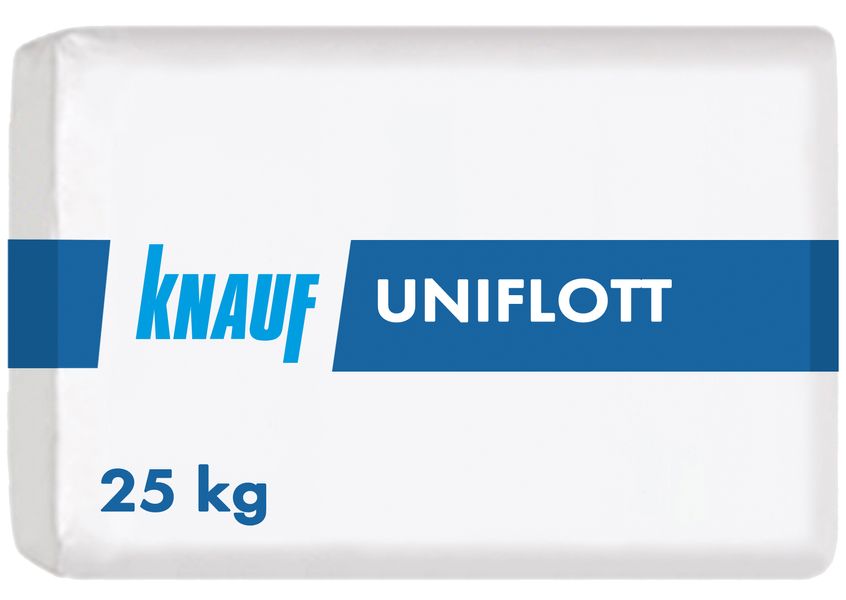 Шпаклевка для швов гипсокартона Knauf Uniflott (25 кг) Кнауф Унифлот 5044 фото