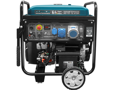 Бензиновый генератор двухцилиндровый KS 15-1E ATSR KS 15-1E ATSR фото
