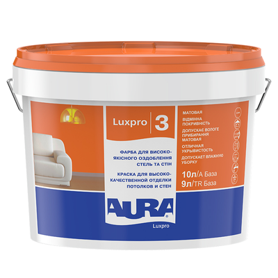 Фарба інтер'єрна AURA Luxpro3 5л 155993 фото