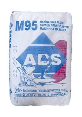 Штукатурка машинного нанесения ABS Gipsum M95 (30кг) 350067 фото