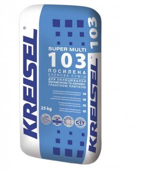 Клей Kreisel Super Multi 103, для керамограніту (25кг) 190139 фото