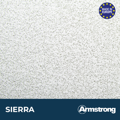 Плита Armstrong Sierra Board 13 мм (0,6 х 0,6 м) 99407 фото