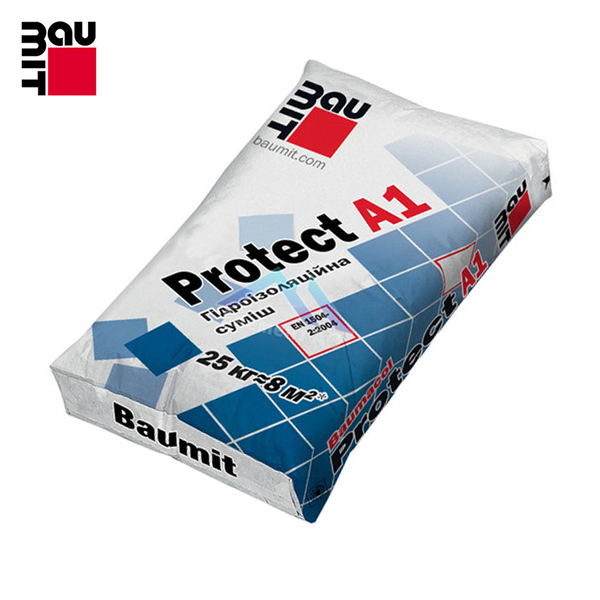 Гидроизоляционная смесь Baumit Protect A1 (25 кг) 108926 фото