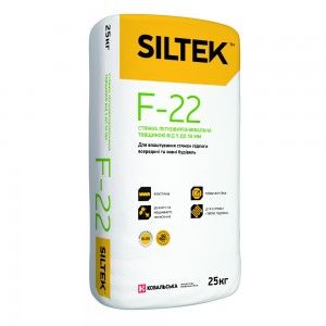 Стяжка Siltek F-22, для системы '''теплый пол'' (5-40мм 25кг) 280761 фото