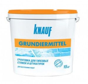 Грунтовка-концентрат Knauf Grundiermittel (15кг) 250006 фото