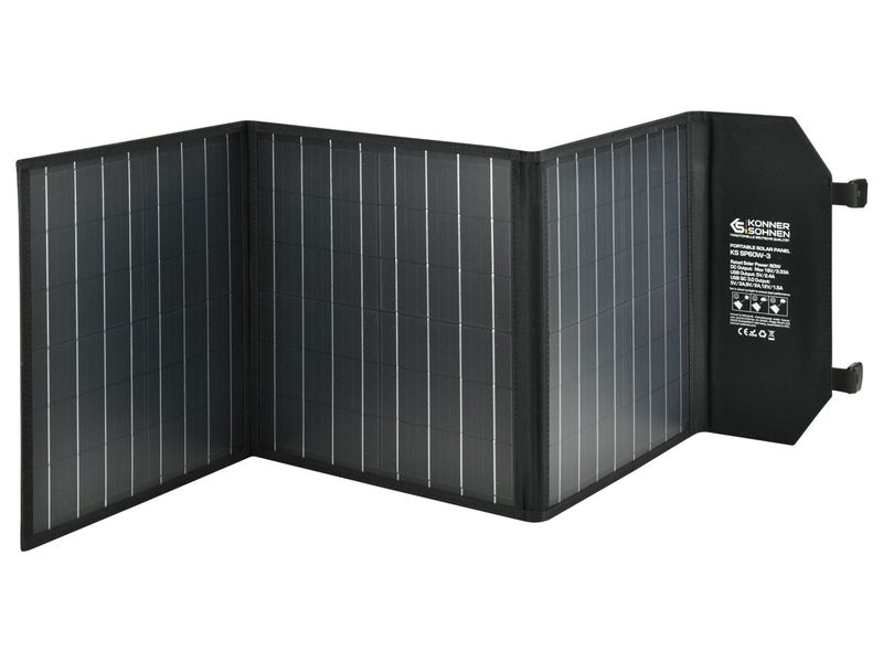 Портативна сонячна панель KS SP60W-3 KS SP60W-3 фото