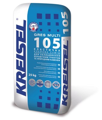 Клей для керамограніту Kreisel Gres Multi 105 (25 кг) 24776 фото