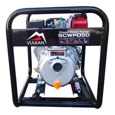 Мотопомпа дизельна Vulkan SCWPD50 для чистої води 79164 фото
