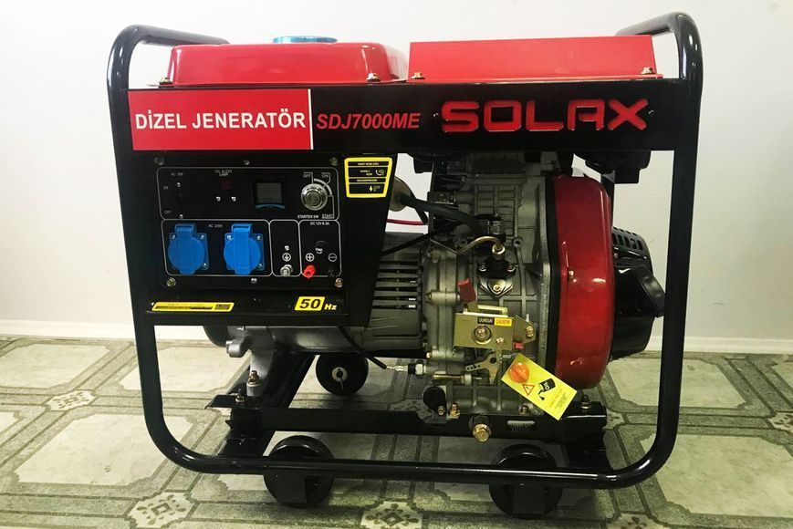 Дизельный генератор SOLAX SDJ7000ME SDJ7000ME фото