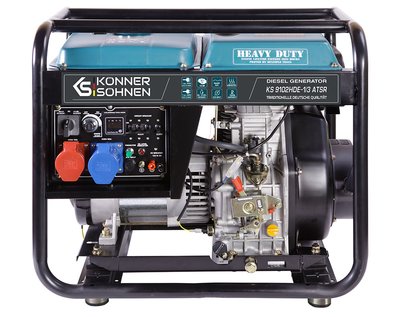 Дизельний генератор KS 9102HDE-1/3 ATSR  KS 9102HDE-1/3 ATSR  фото