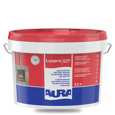Фарба інтер'єрна Aura Luxpro Extramatt TR (9 кг) 153434 фото