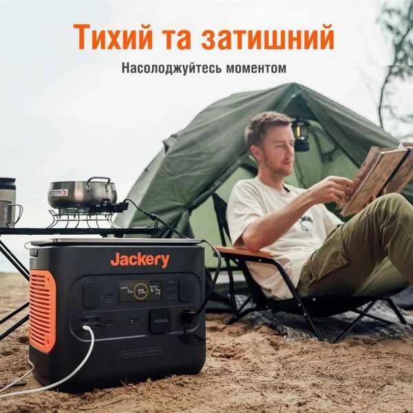 Сонячний генератор JACKERY 2000 PRO (EXPLORER 2000 PRO + 4*Solarsaga 200W+2*конектора) EXPLORER 2000 PRO + 4*Solarsaga 200W+2*конектора фото