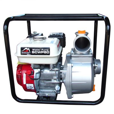 Мотопомпа бензинова Vulkan SCWP80H для чистої води з двигуном Honda GX 160 81497 фото