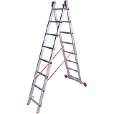 СХОДИ 2-СЕКЦІЙНІ (2,28 - 3,68 М) LADDERMASTER SIRIUS A2A8 137728 фото