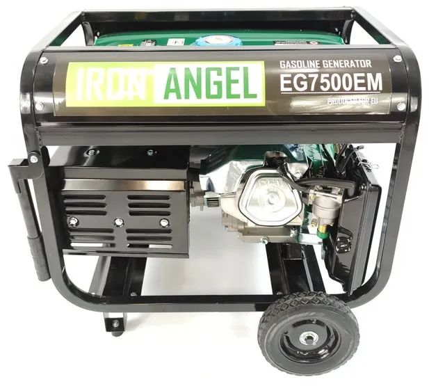 Бензиновий генератор Iron Angel EG 7500 EM EG7500EM фото