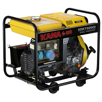 Генератор дизельный KAMA KDK-7500-CE KDK-7500-CE фото