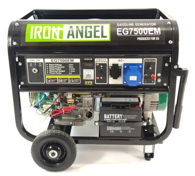 Бензиновый генератор Iron Angel EG 7500 EM EG 7500 EМ фото