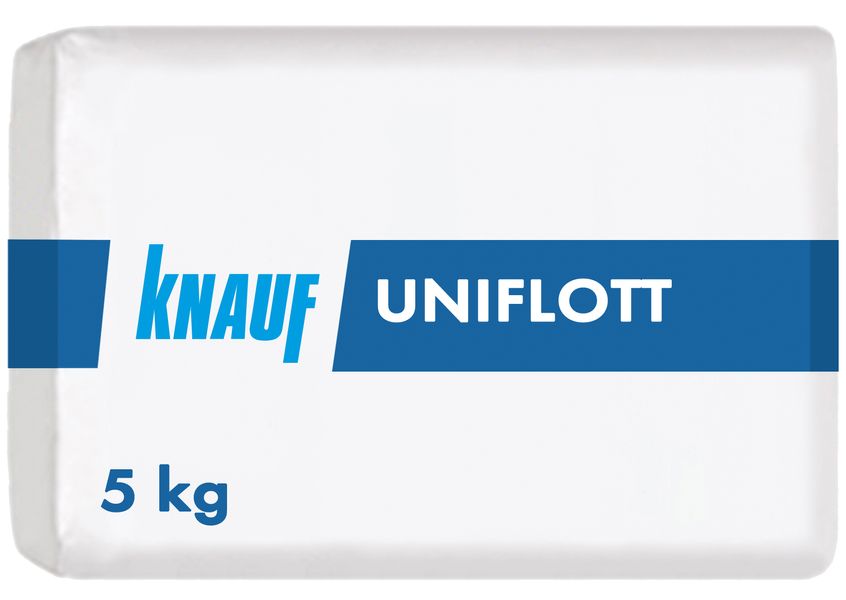 Шпаклевка для швов гипсокартона Knauf Uniflott (5 кг) Кнауф Унифлот 13870 фото