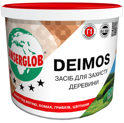 Засіб для захисту деревини Deimos зелений 1 кг 108709 фото
