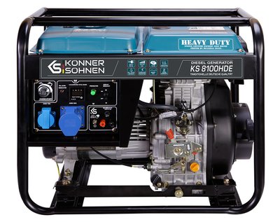 Дизельний генератор KS 8100HDE (EURO V)  KS 8100HDE (EURO V) фото