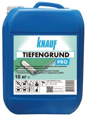 Грунтовка Knauf Tiefengrund (10 кг) прозрачная 108430 фото