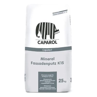 Штукатурка мінеральна Capatect Standard Mineral Fassadenputz K15 (25 кг) 112381 фото