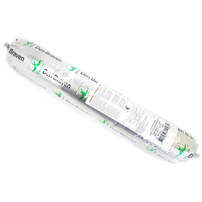 Клей поліуретановий герметик Den Braven Polyflex 452 (600 мл) білий 109145 фото