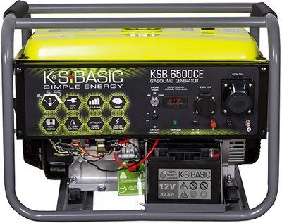 Бензиновий генератор KSB 6500CE KSB 6500CE фото